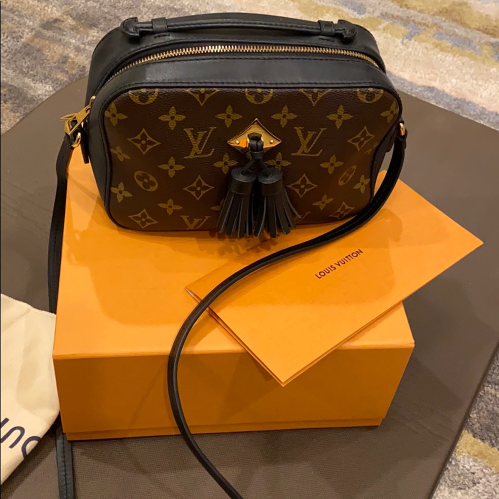 Louis Vuitton Saintonge Monogram Noir
